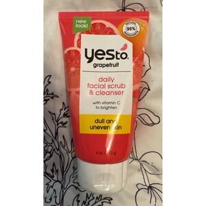 NEW‎ Yes to Grapefruit Daily Facial Scrub & Cleanser